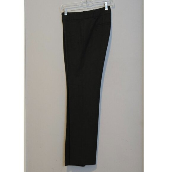 Ann Taylor Size 4 Slacks Pants Flat Front Business Slacks Dark Gray - Picture 1 of 10